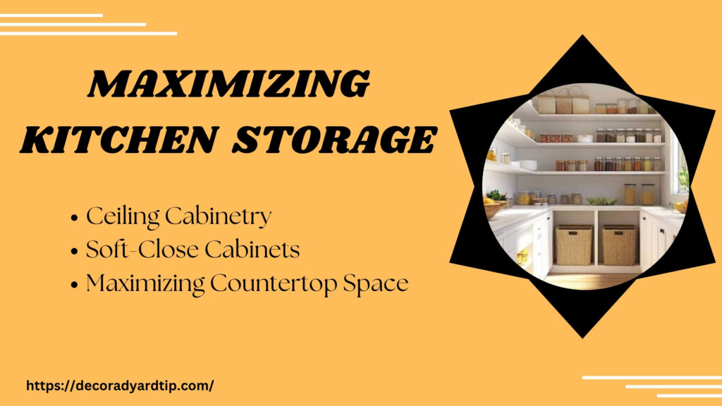 Maximizing Kitchen Storage