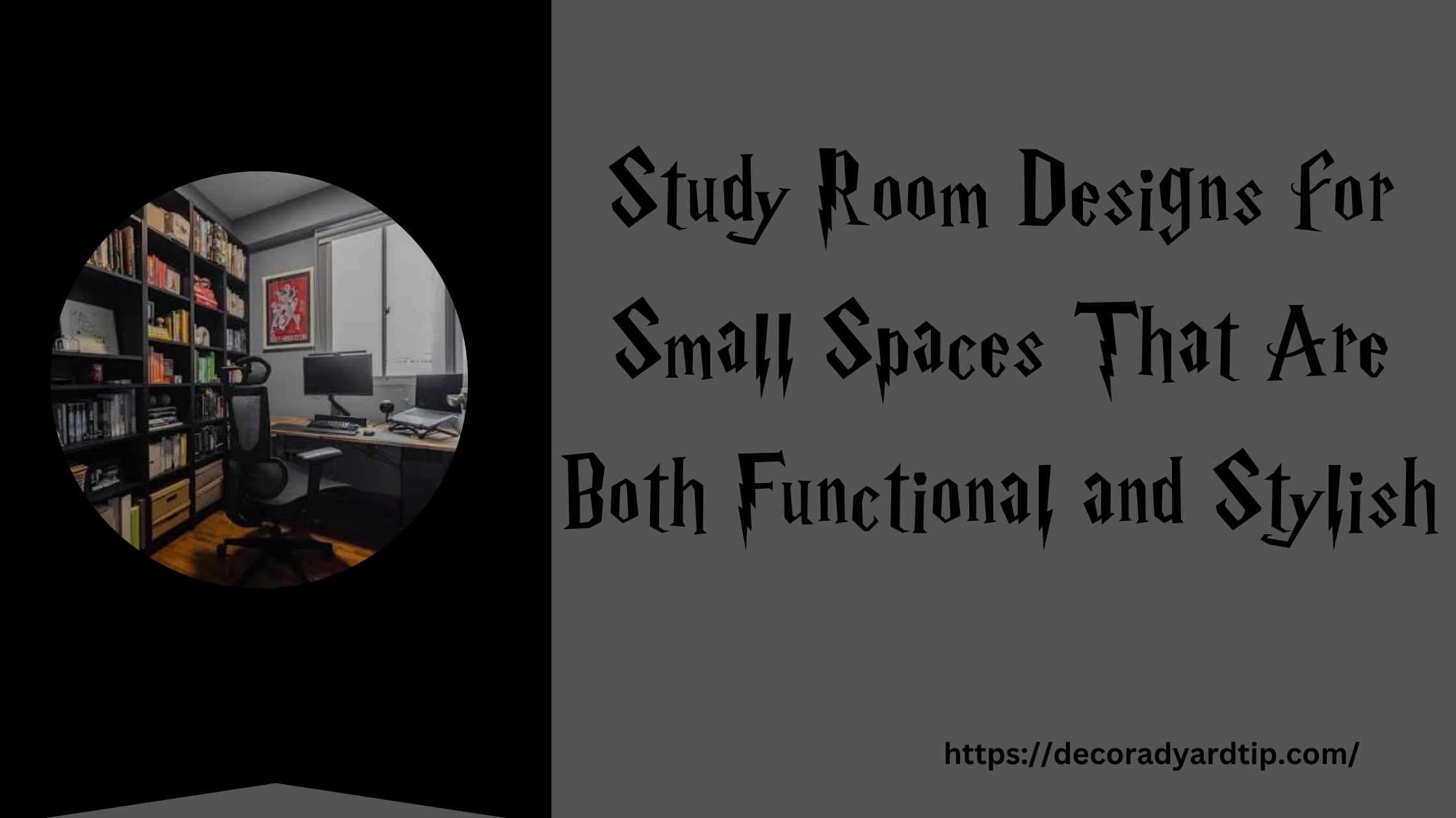 Study Room Designs for Small Spaces That Are Both Functional and Stylish