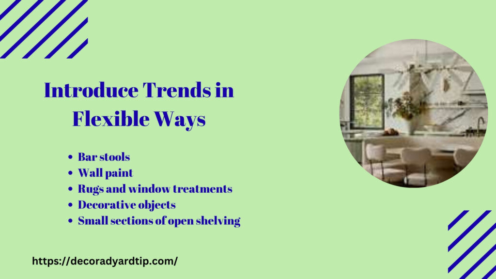 Introduce Trends in Flexible Ways