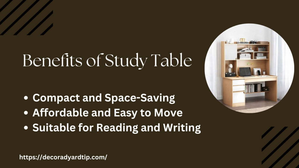 Benefits Of Study Table