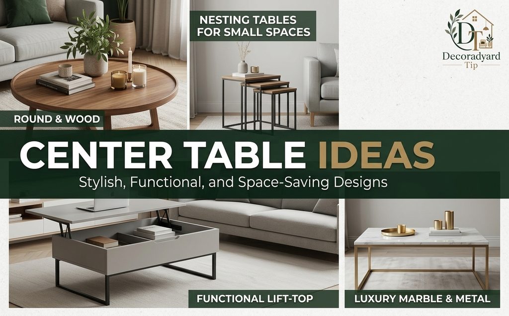 Center Table Ideas