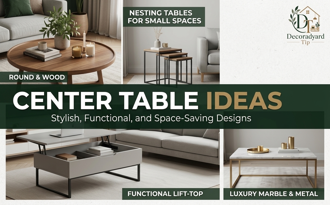 Center Table Ideas