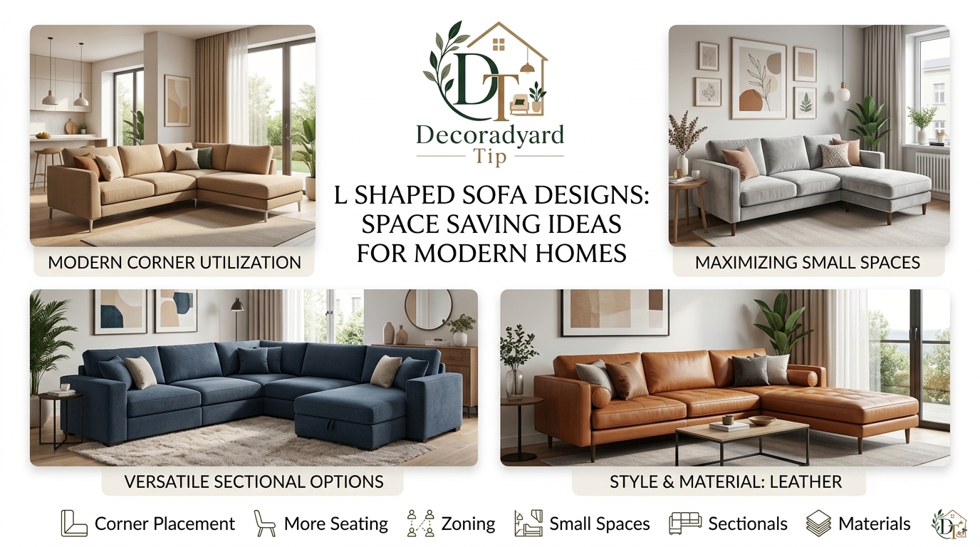 L Shaped Sofa Designs