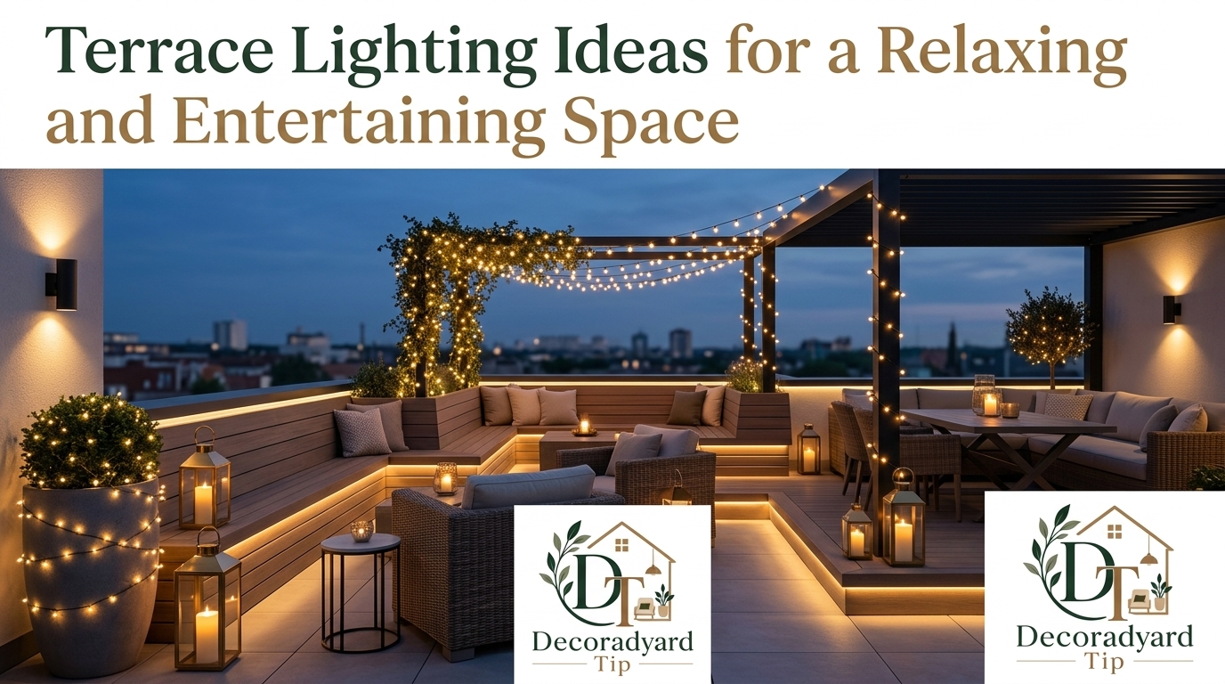 Terrace Lighting Ideas