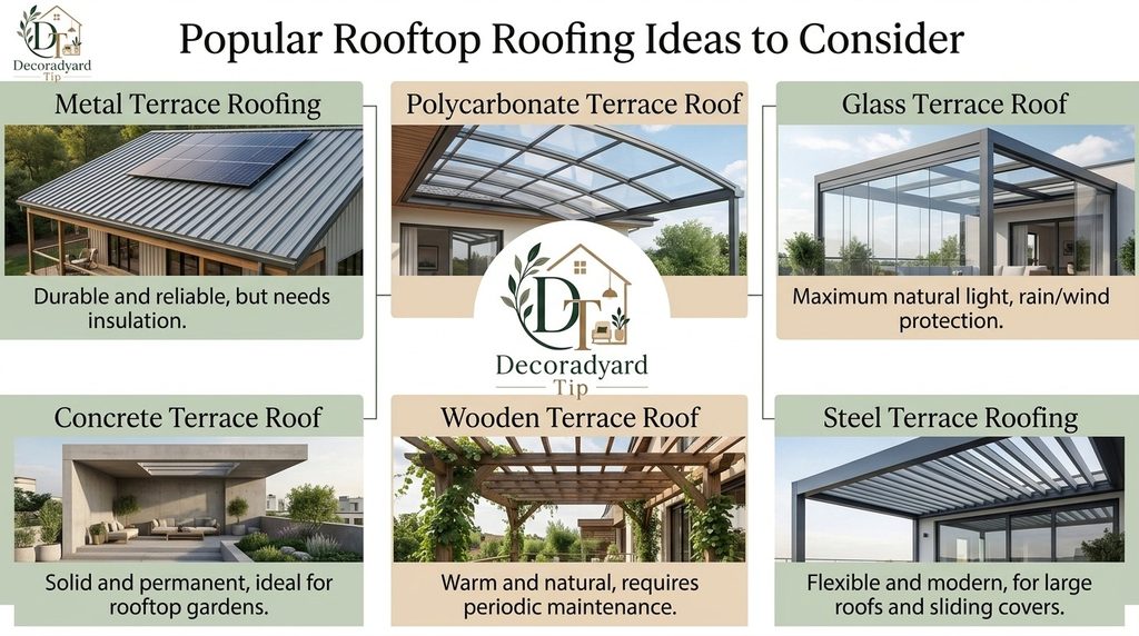 Terrace Roofing Ideas
