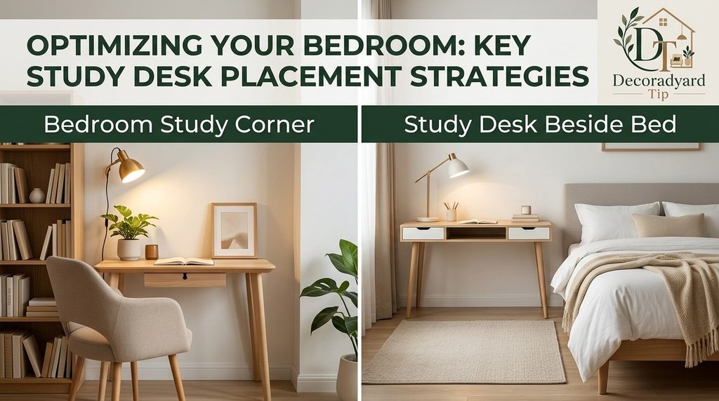 Study Desk Placement Ideas