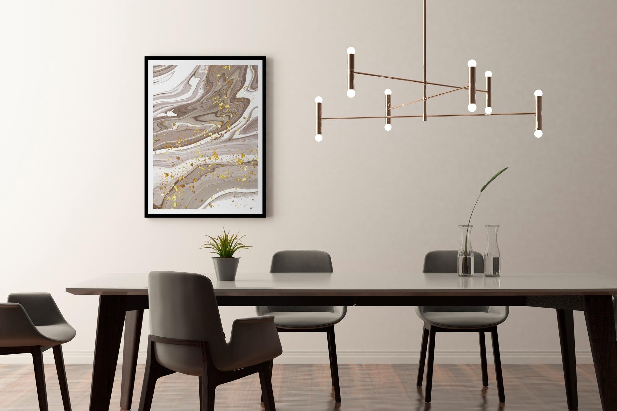Dining Table Shape and Lighting